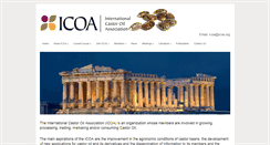 Desktop Screenshot of icoa.org